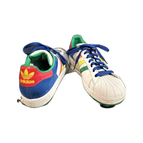 🔥 Adidas Superstar 2 CB ‘Multicolor’ – A Rare, Retro, & Full of Flavor - NWOT🔥 - Picture 5 of 7